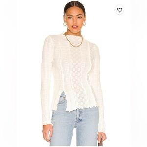 Free People X REVOLVE Lula Top in Gardenia